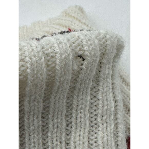 Dog Cable knit sweater Buffalo Plaid Ralph Lauren Christmas XL *read Wag n Woof - Picture 8 of 10